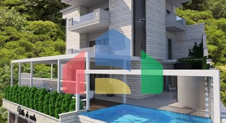 Продается вилла в Костанице с панорамным видом на залив