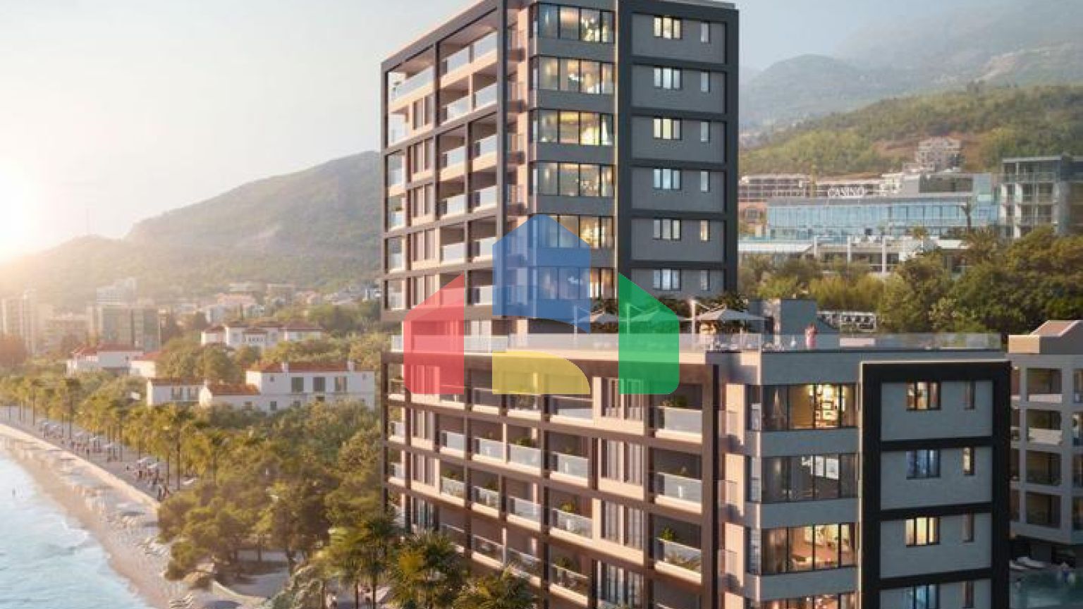 Квартира в новом комплексе на 1 линии в Рафаиловичи