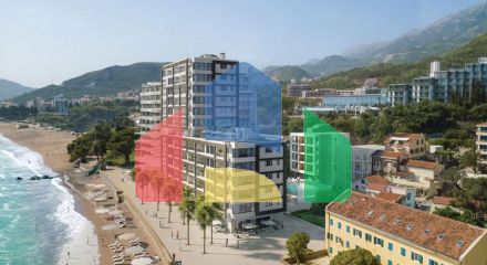 Квартира в новом комплексе на 1 линии в Рафаиловичи Квартира в новом комплексе на 1 линии в Рафаиловичи