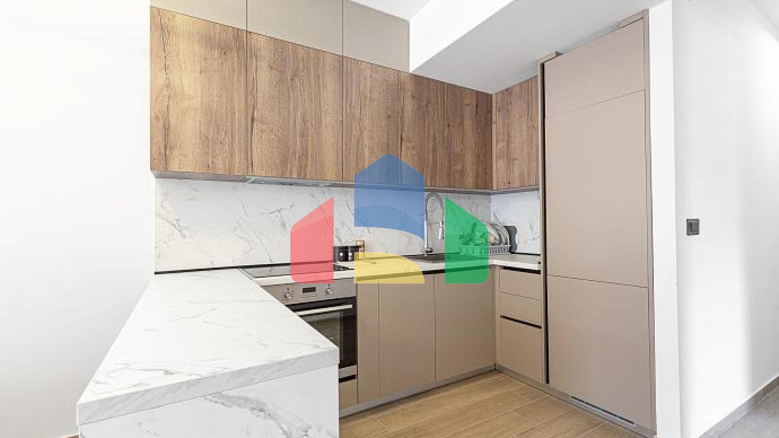 Апартаменты на 1 этаже площадью 81 м² с 2 спальнями и 2 санузлами