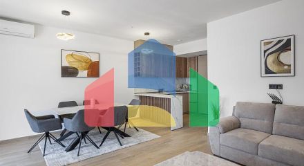 Апартаменты на 1 этаже площадью 81 м² с 2 спальнями и 2 санузлами