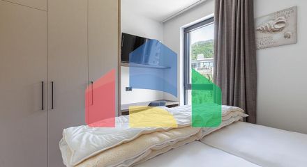 Апартаменты на 1 этаже площадью 81 м² с 2 спальнями и 2 санузлами