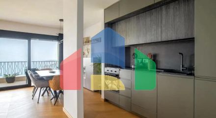 3-комнатная квартира, 90 м², Blizikuće — вид на Свети Стефан