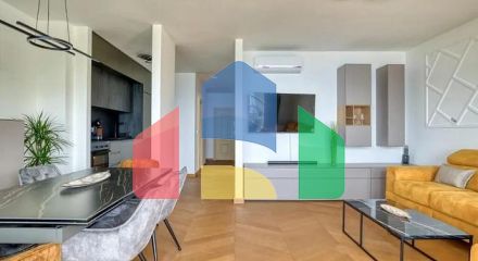 3-комнатная квартира, 90 м², Blizikuće — вид на Свети Стефан