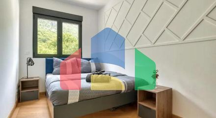 3-комнатная квартира, 90 м², Blizikuće — вид на Свети Стефан