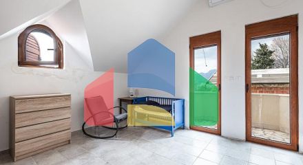 Просторный 3-этажный дом с видом на море в Близикуче