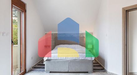 Просторный 3-этажный дом с видом на море в Близикуче