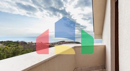 Просторный 3-этажный дом с видом на море в Близикуче