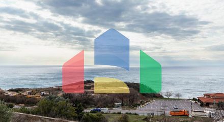 Просторный 3-этажный дом с видом на море в Близикуче