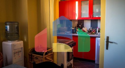 House with a plot and a panoramic view of Budva