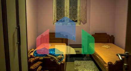 House with a plot and a panoramic view of Budva