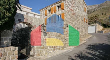 Вилла с бассейном с потрясающим видом в Скочидевойка