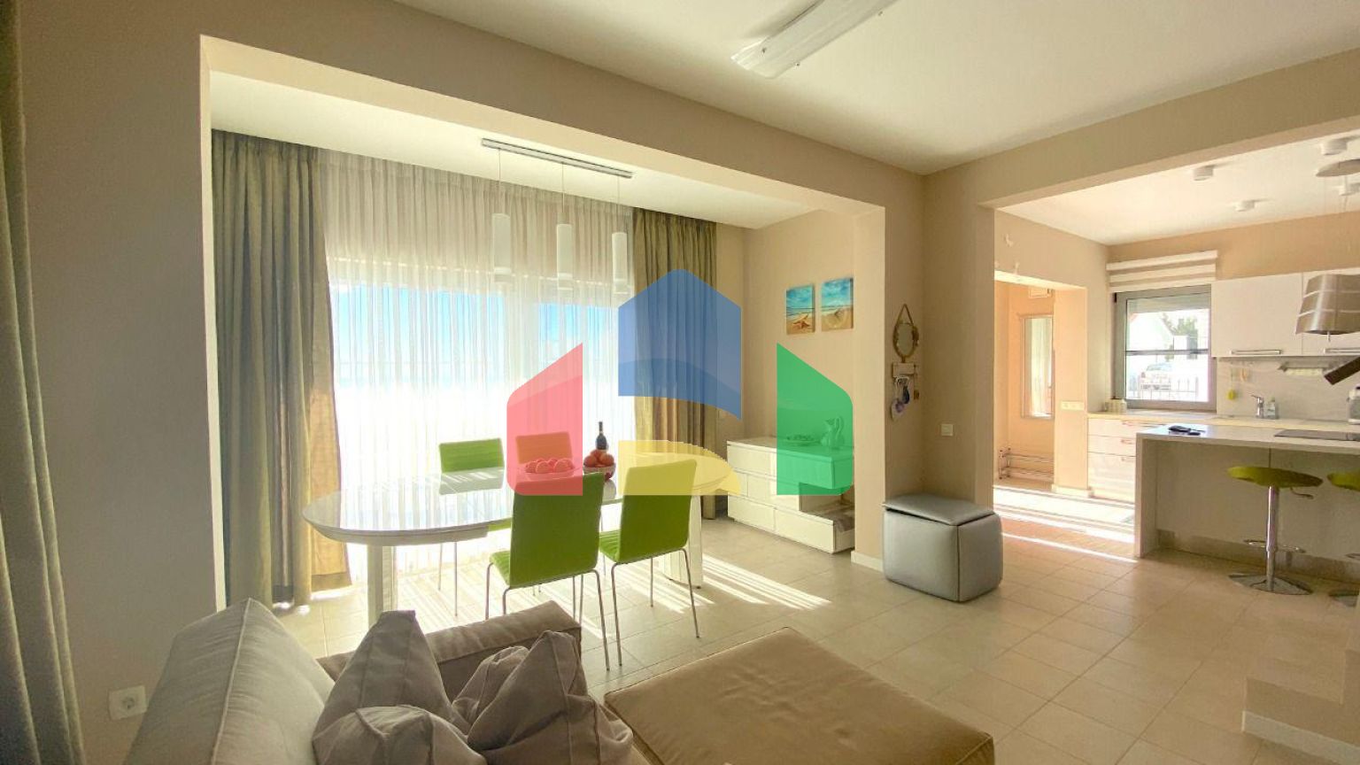 Роскошная вилла с видом на море и бассейном в Близикуче