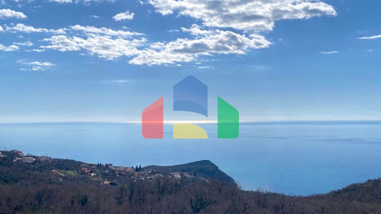 Роскошная вилла с видом на море и бассейном в Близикуче