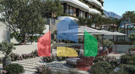 Полностью меблированная квартира с террасой в новом комплексе в Режевичи — Будванская Ривьера по самой низкой цене