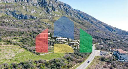 Turnkey apartment directly from the developer in a quiet green area at a special price - Budva Riviera