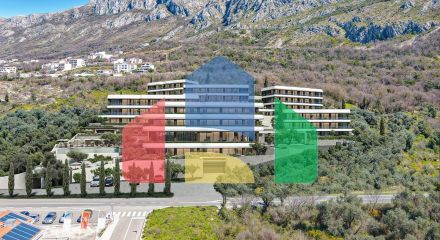 Turnkey apartment directly from the developer in a quiet green area at a special price - Budva Riviera