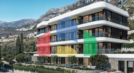 Turnkey apartment directly from the developer in a quiet green area at a special price - Budva Riviera