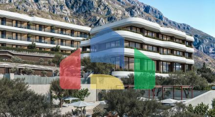 Turnkey apartment directly from the developer in a quiet green area at a special price - Budva Riviera
