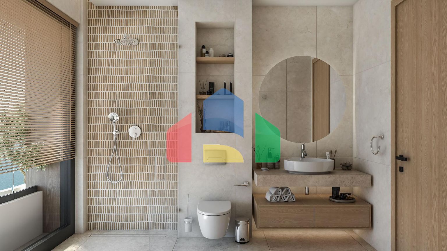 Просторная квартира с панорамной террасой — Режевичи, Будванская Ривьера