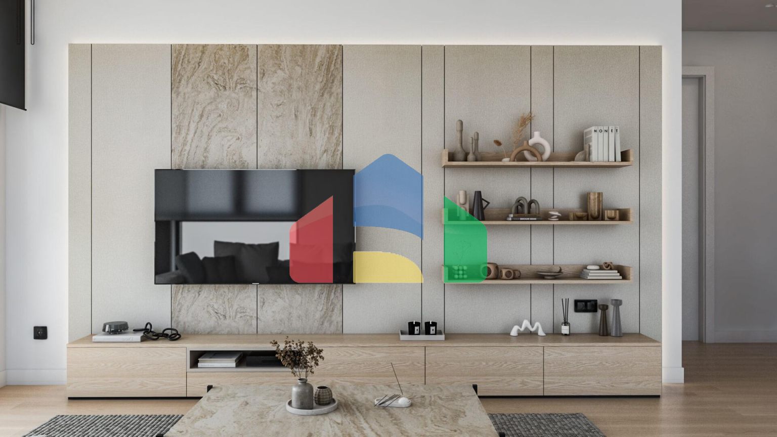 Просторная квартира с панорамной террасой — Режевичи, Будванская Ривьера