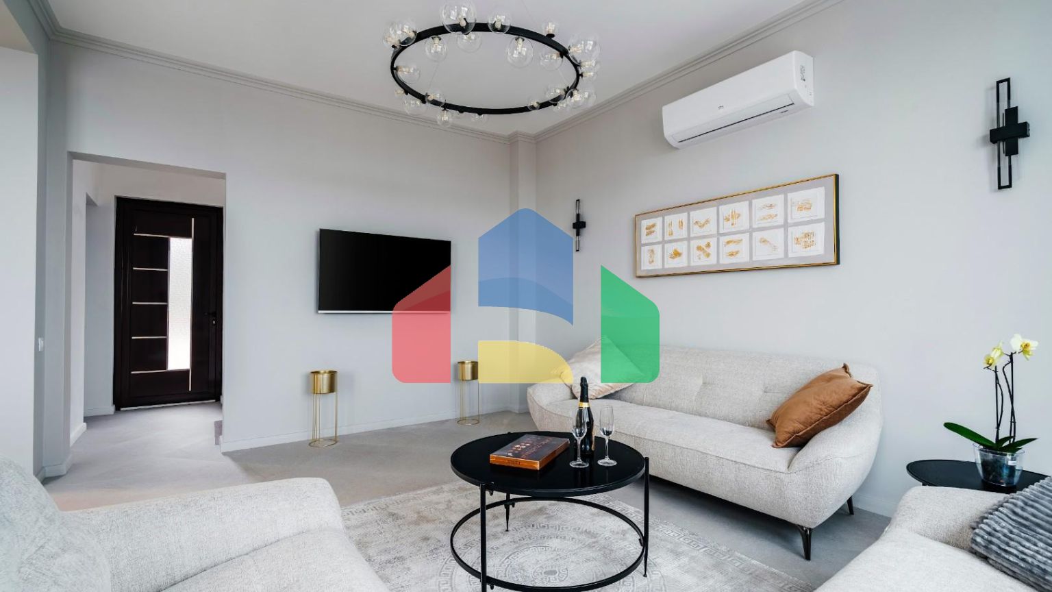 Роскошные таунхаусы с видом на море в закрытой резиденции в Будванской ривьере