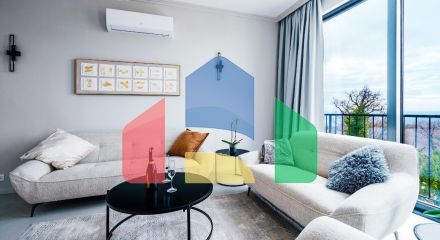 Таунхаус с панорамным видом на море в закрытой резиденции в Будванской ривьере