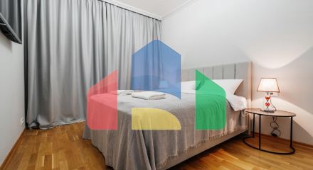 Таунхаус с панорамным видом на море в закрытой резиденции в Будванской ривьере