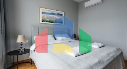 Таунхаус с панорамным видом на море в закрытой резиденции в Будванской ривьере