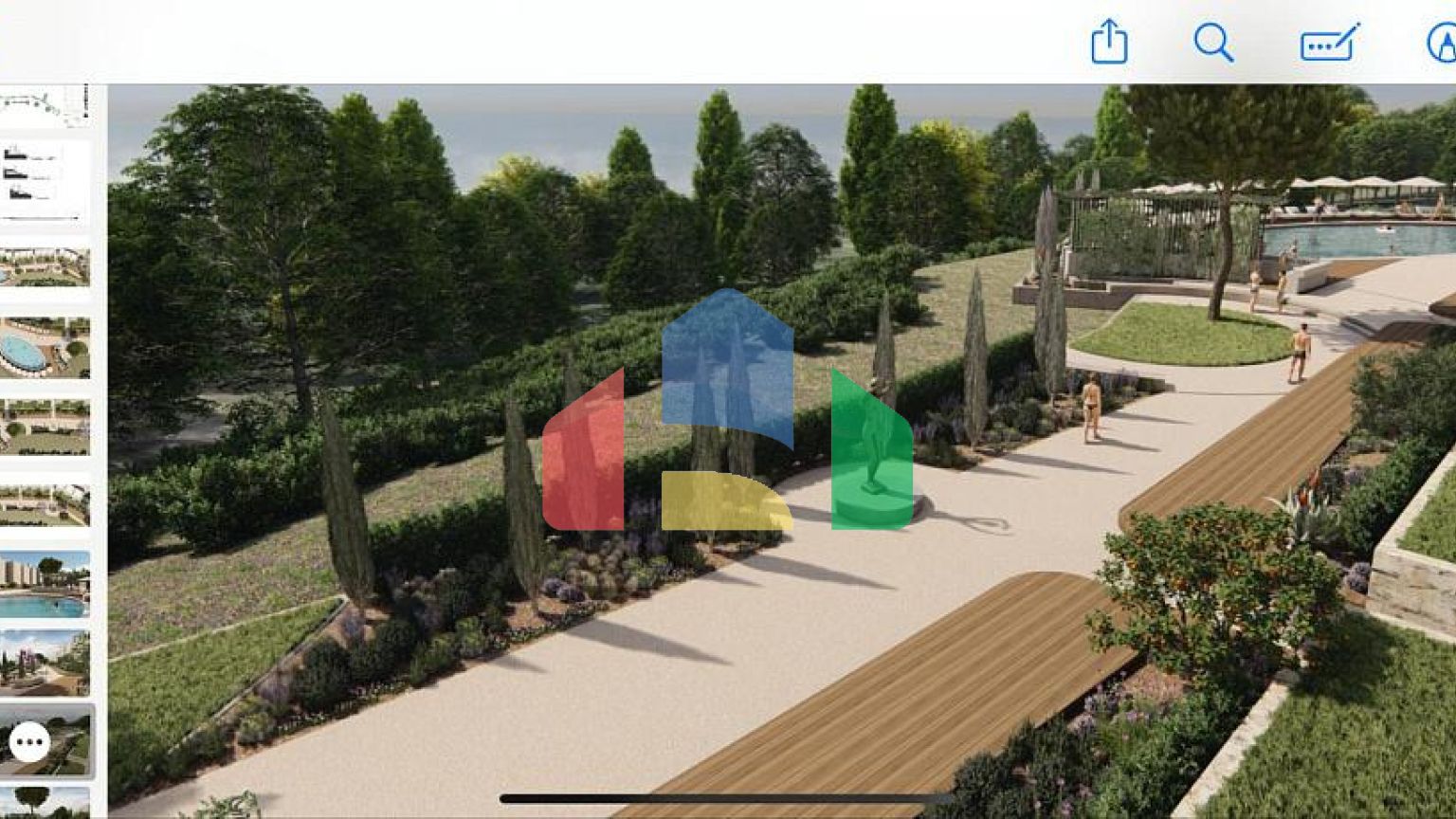 таунхаусы и виллы в Режевичи в жилом Премиум  комплексе с подземным паркингом и бассейнами