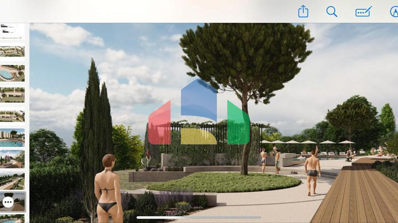 таунхаусы и виллы в Режевичи в жилом Премиум  комплексе с подземным паркингом и бассейнами