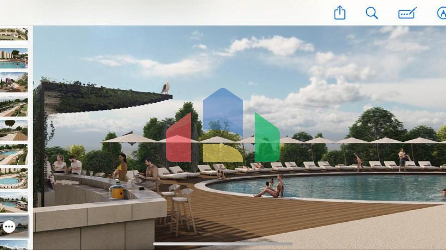 таунхаусы и виллы в Режевичи в жилом Премиум  комплексе с подземным паркингом и бассейнами