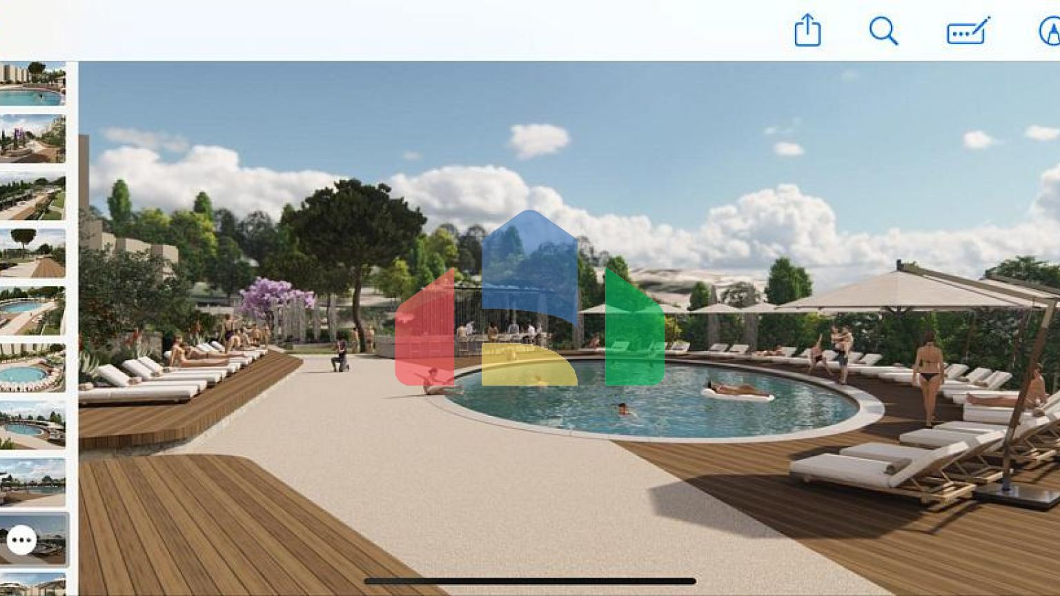 таунхаусы и виллы в Режевичи в жилом Премиум  комплексе с подземным паркингом и бассейнами