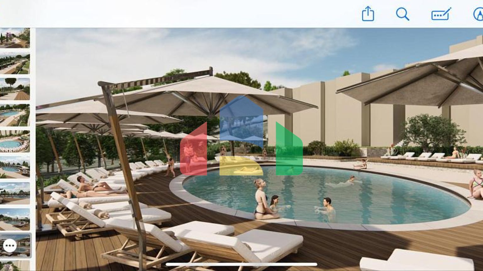 таунхаусы и виллы в Режевичи в жилом Премиум  комплексе с подземным паркингом и бассейнами