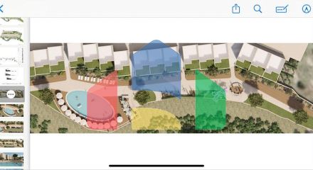 таунхаусы и виллы в Режевичи в жилом Премиум  комплексе с подземным паркингом и бассейнами