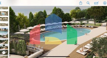 таунхаусы и виллы в Режевичи в жилом Премиум  комплексе с подземным паркингом и бассейнами