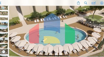 таунхаусы и виллы в Режевичи в жилом Премиум  комплексе с подземным паркингом и бассейнами