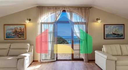 Элегантность и умиротворение в роскошной вилле с панорамным видом на море.