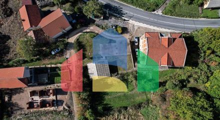 Участок с видом на море и собственным источником воды – Лапчичи, 1,000 м²