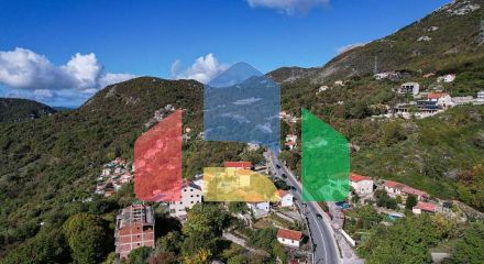 Участок с видом на море и собственным источником воды – Лапчичи, 1,000 м²