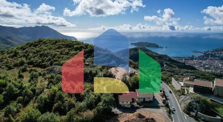 Участок с видом на море и собственным источником воды – Лапчичи, 1,000 м²