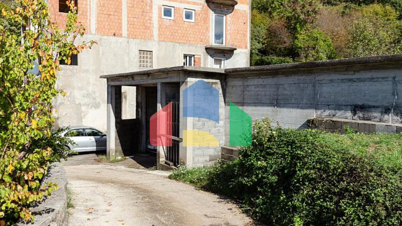 Участок с видом на море и собственным источником воды – Лапчичи, 1,000 м²