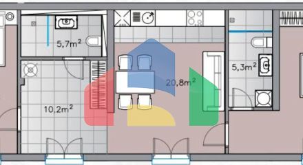 Жилой комплекс вилл в Дженовичи с панорамным видом на море вблизи Porto Novi