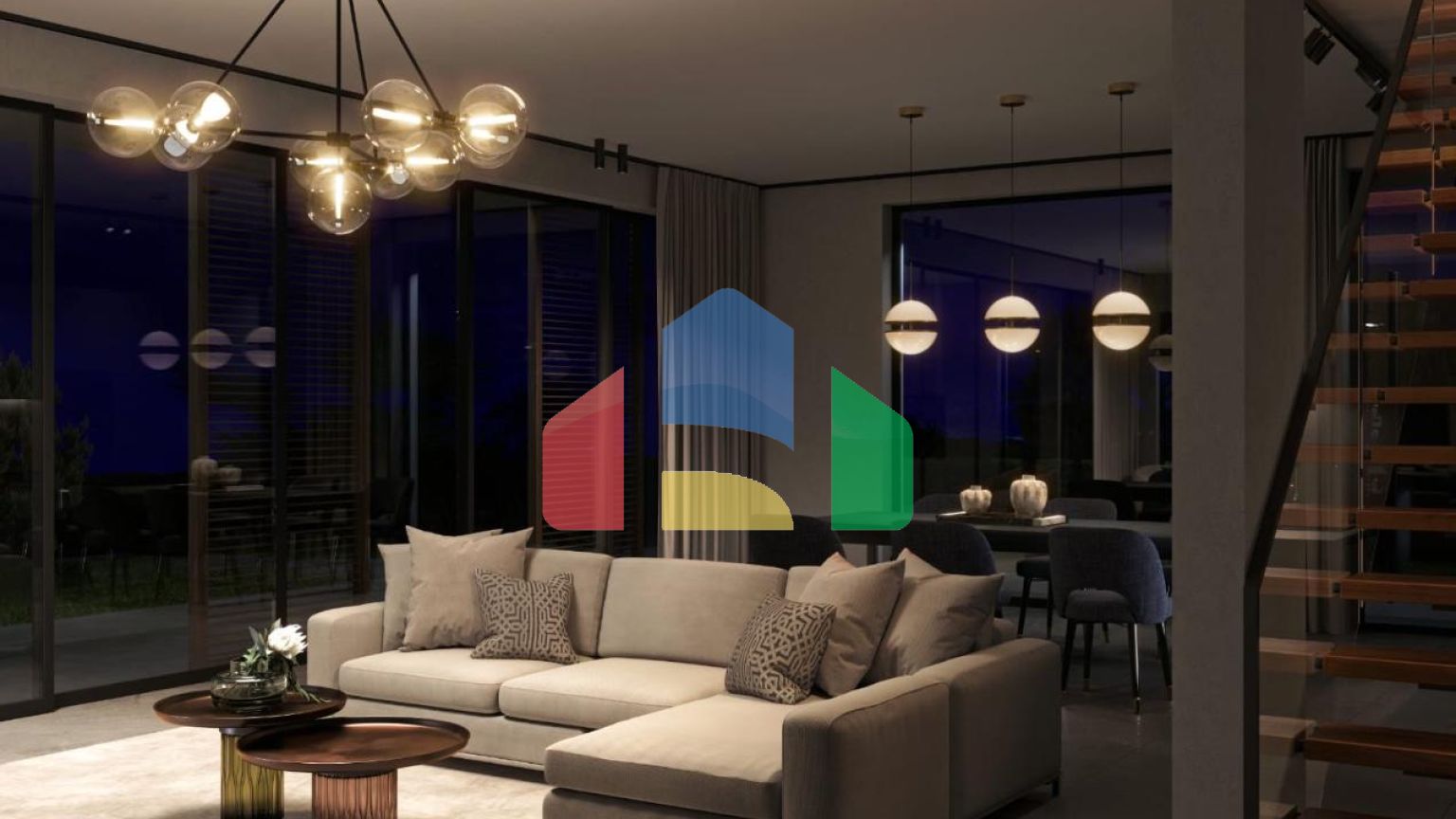 Жилой комплекс вилл в Дженовичи с панорамным видом на море вблизи Porto Novi