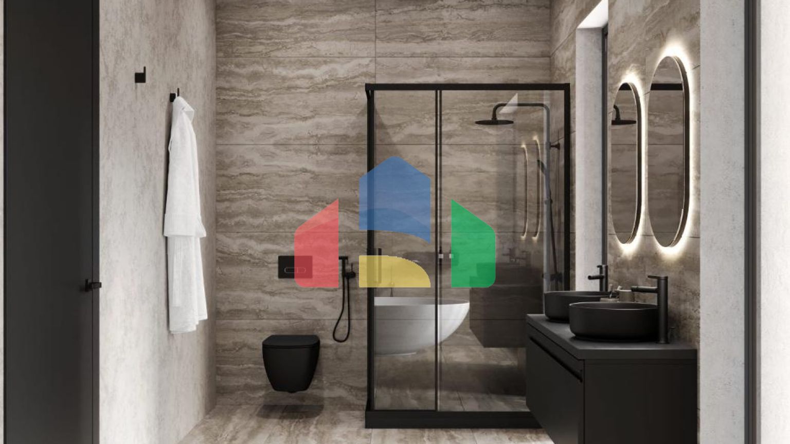 Жилой комплекс вилл в Дженовичи с панорамным видом на море вблизи Porto Novi