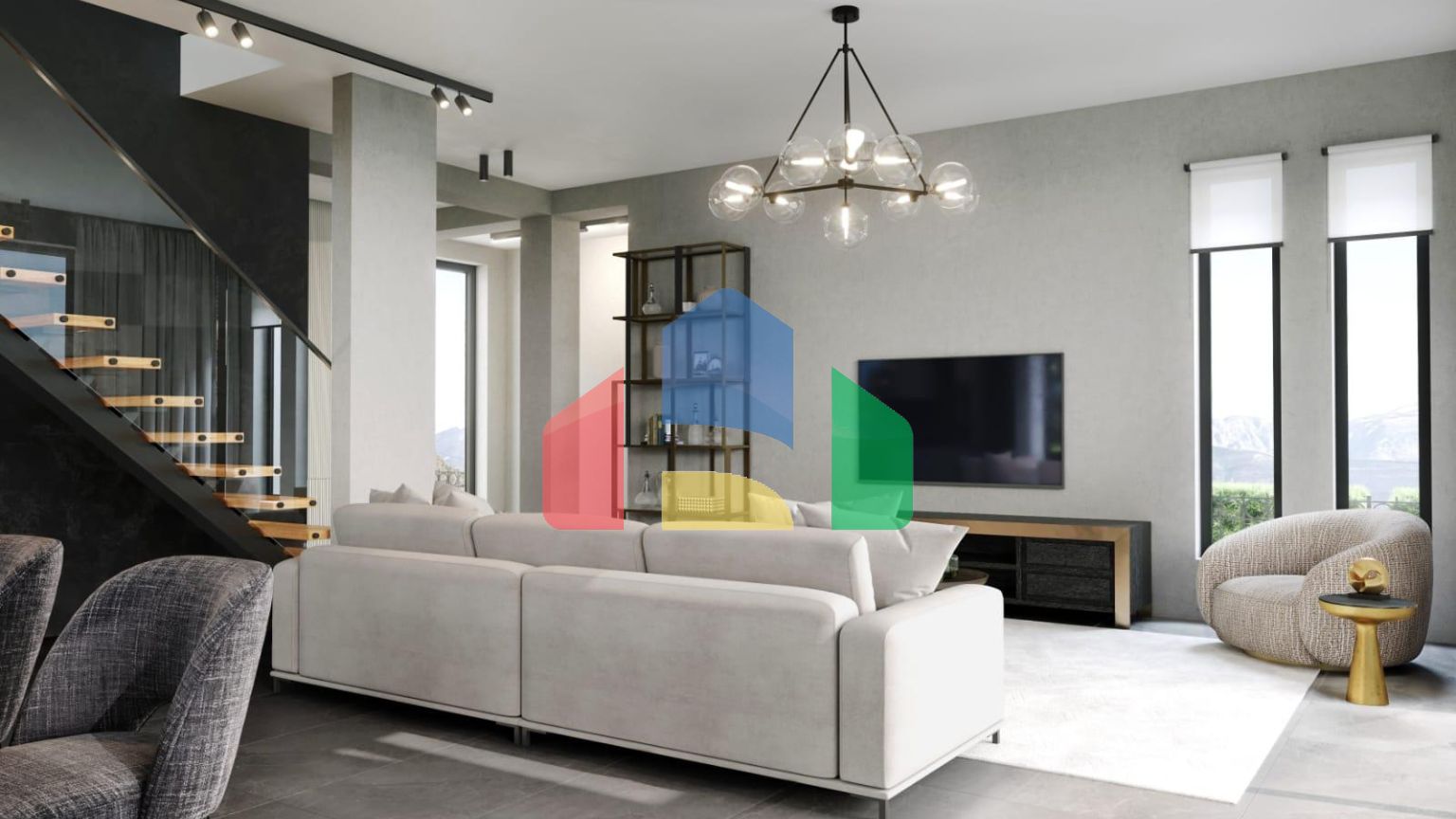 Жилой комплекс вилл в Дженовичи с панорамным видом на море вблизи Porto Novi