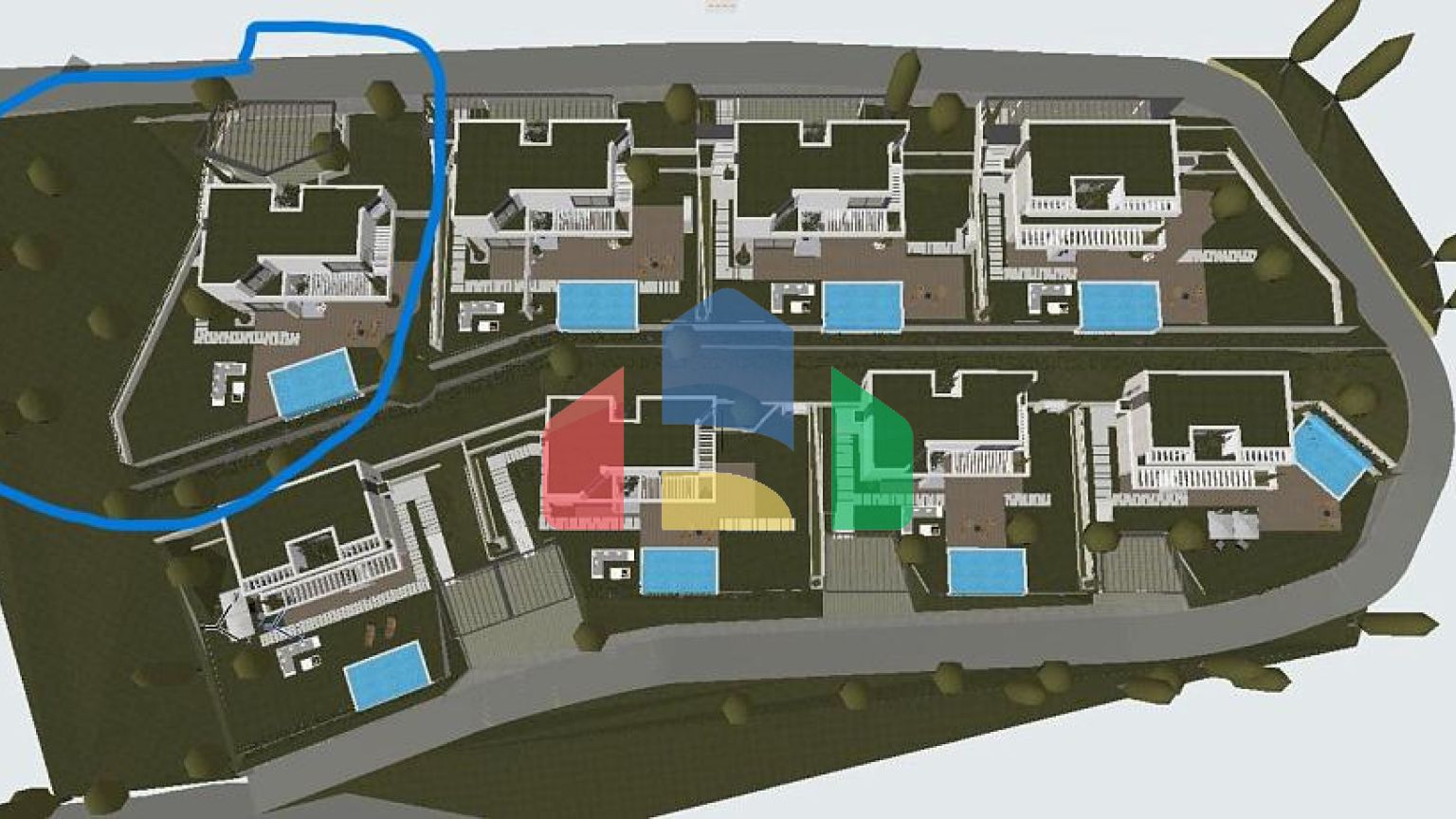 6902 вилла 179 м², завершена строительством, Поди
