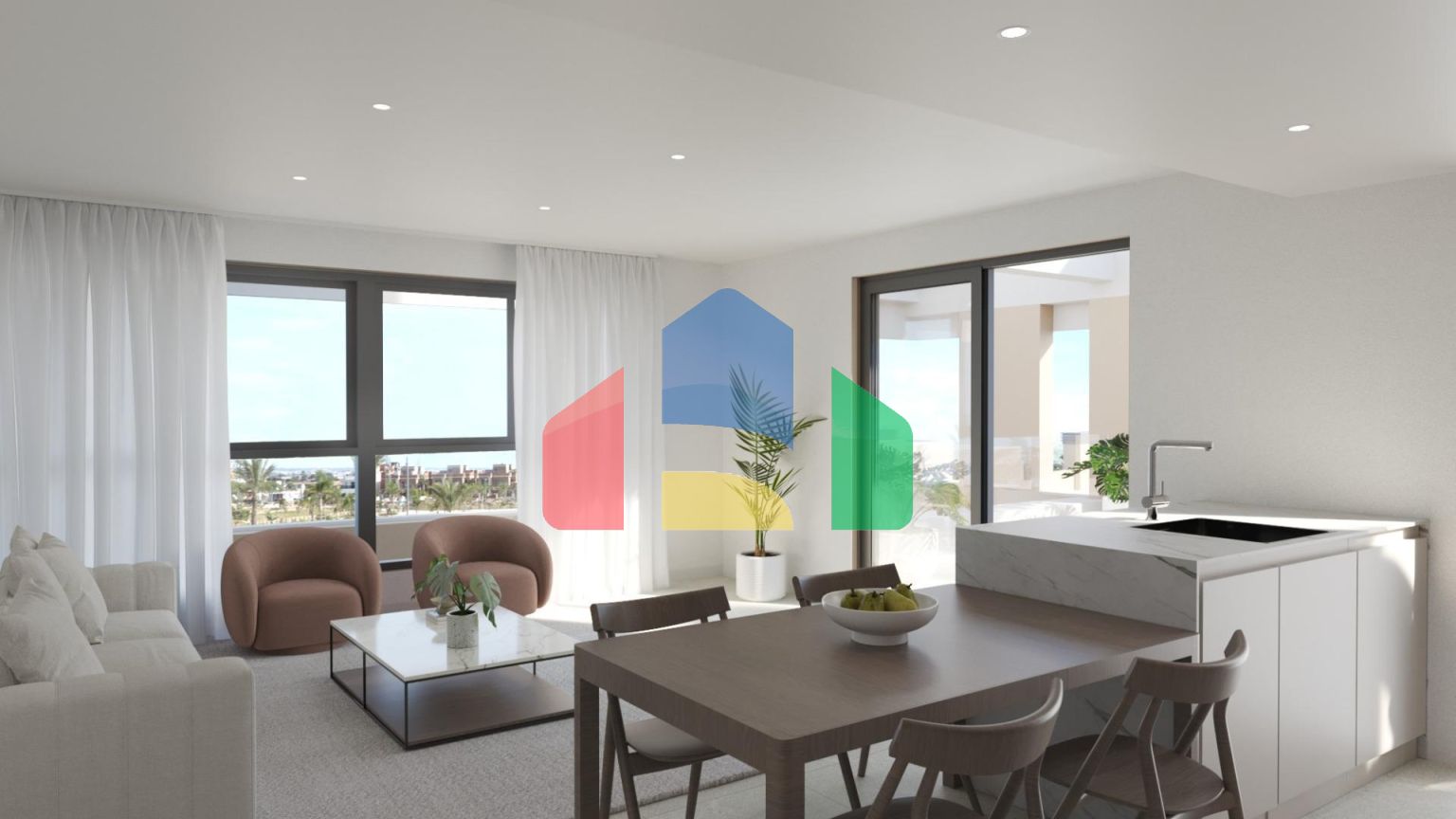 НОВЫЙ ЖИЛОЙ КОМПЛЕКС В ЧАСТНОМ ЗАКРЫТОМ КУРОРТЕ В ПРОВИНЦИИ МУРСИЯ