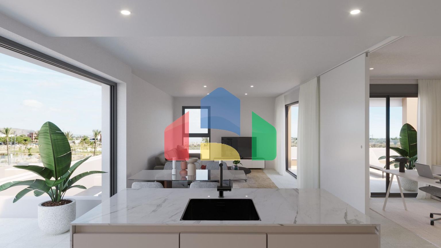 НОВЫЙ ЖИЛОЙ КОМПЛЕКС В ЧАСТНОМ ЗАКРЫТОМ КУРОРТЕ В ПРОВИНЦИИ МУРСИЯ