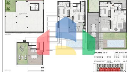 НОВЫЕ ВИЛЛЫ В ЧАСТНОМ ЗАКРЫТОМ КУРОРТЕ В ПРОВИНЦИИ МУРСИЯ